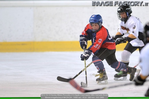 2012-10-13 Hockey Milano Rossoblu U12-Aquile Courmayeur 0962 Samuele Basile